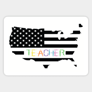 Teacher flag Magnet